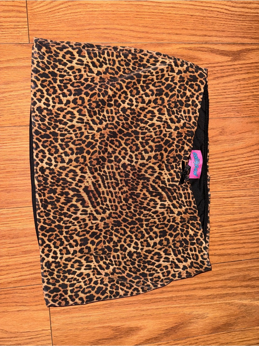 Leopard Print EDIKTED mini skirt